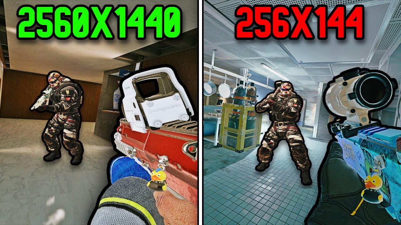 Our Resolution Gets Worse Every Death in Rainbow Six Siege!