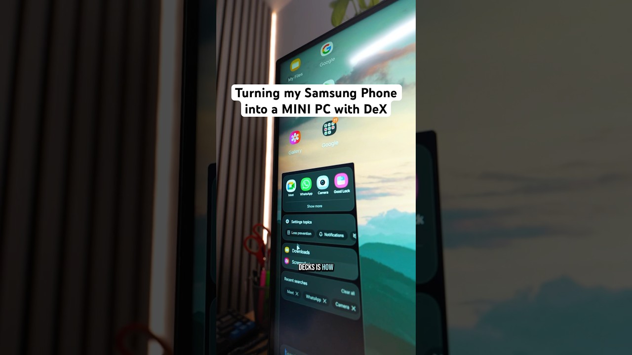 Samsung DeX is a slept on feature 😴#samsungdex #dex #samsunggalaxy #samsungs25ultra #tech
