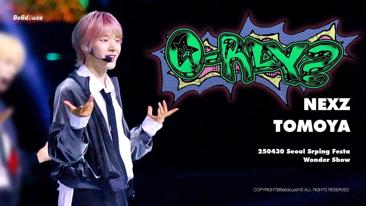 「NEXZ TOMOYA」250430 SEOUL SPRING FESTA O-RLY? 토모야 직캠