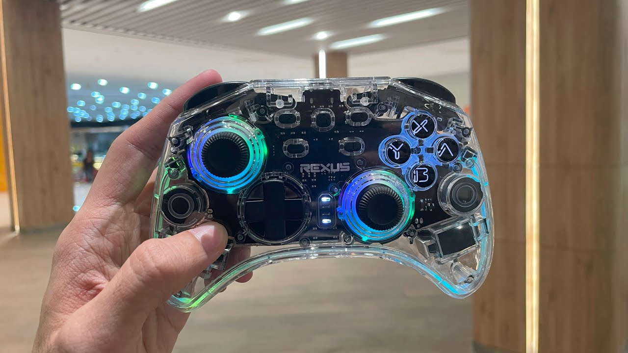 Review Unboxing Rexus Gladius GX400 Gamepad Bluetooth Wireless