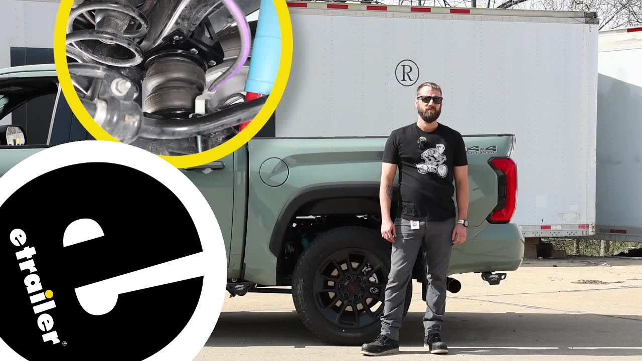 Installing the Air Lift LoadLifter 5000 Ultimate Air Helper Springs on a 2025 Toyota Tundra