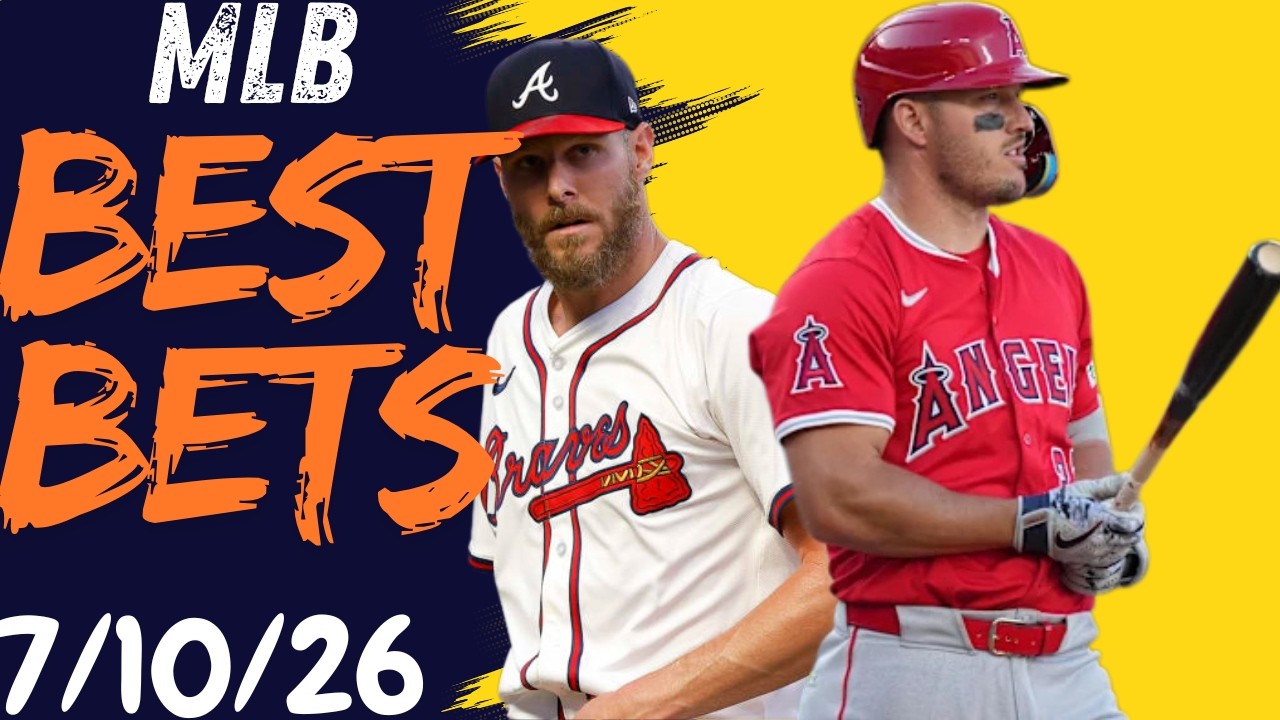 MLB BETS 7/10/26 Player Props,Parlays & Home Run Pick's