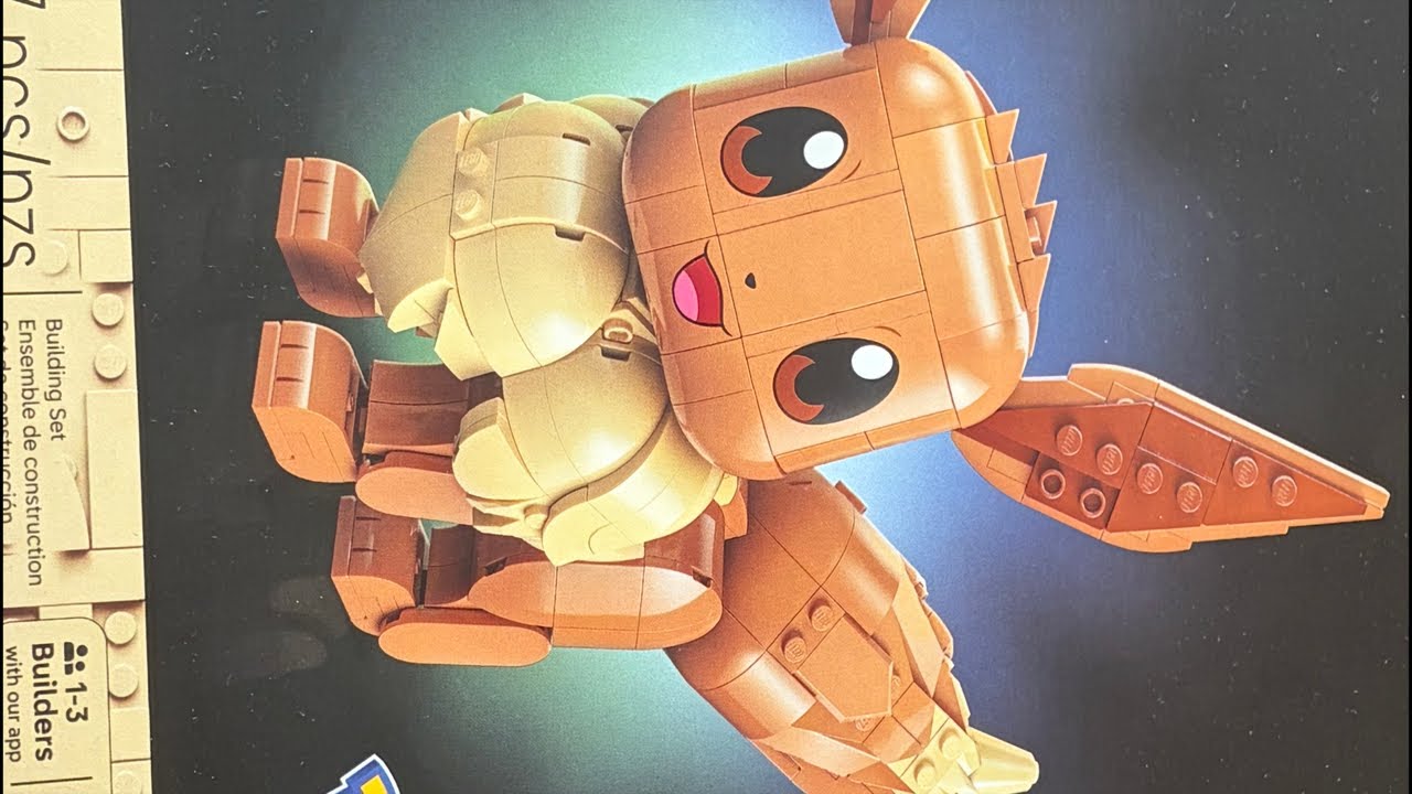 Building The LEGO Pokemon Eevee Live