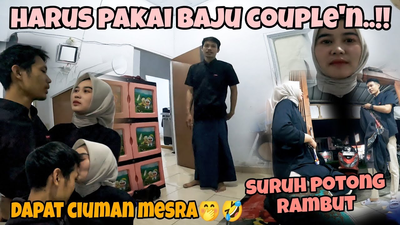 PINGIN PAKE  BAJU COUPLE'N SAMPAI PELUK MESRA 🤣