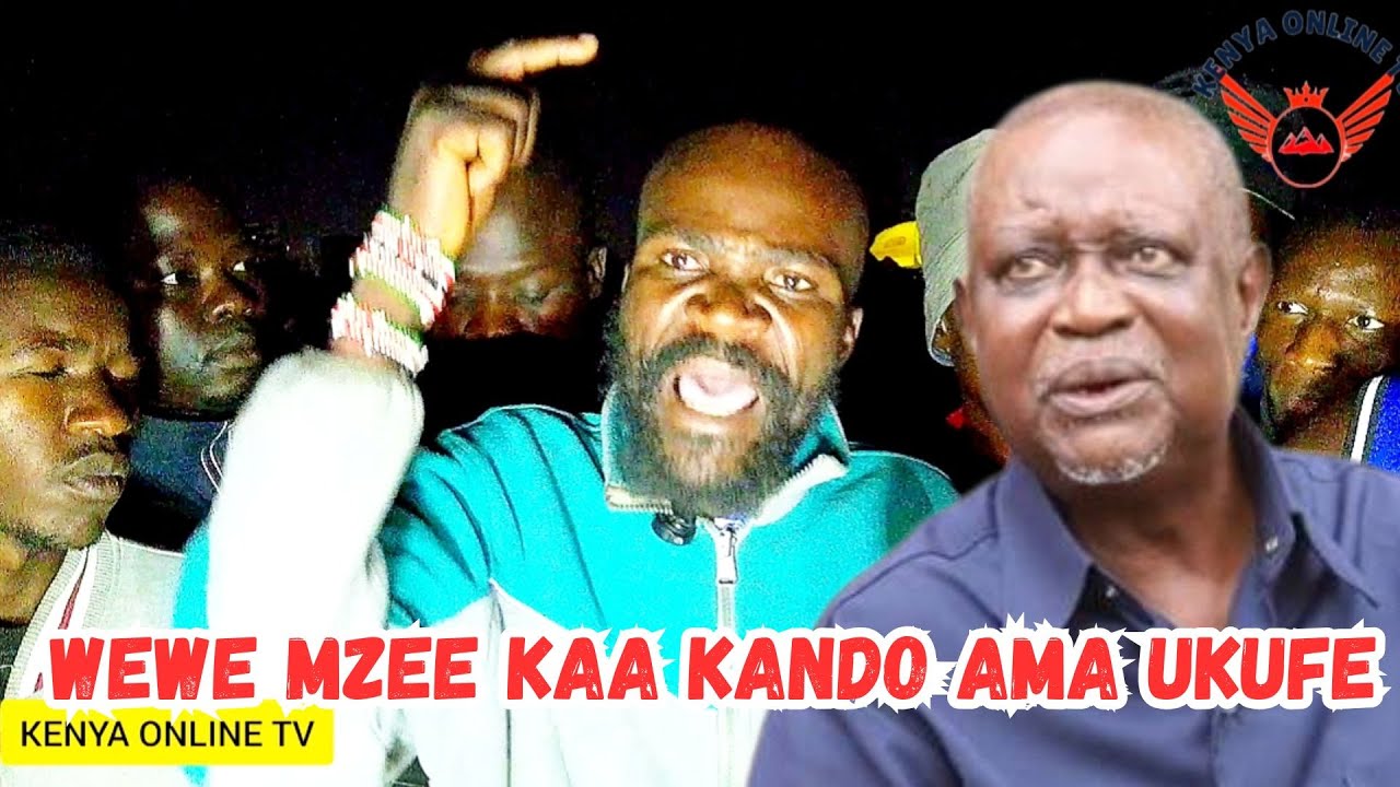 Nuru okanga drops Bombshell amid Kisumu mega rally, Umri Yako haikuruhusu kuwa Kiongozi wa odm