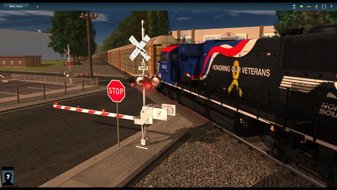 Trainz Railfanning Pt 139: NS, 12th & Vultee St Allentown, PA Railroad Crossing - Trainfan1055