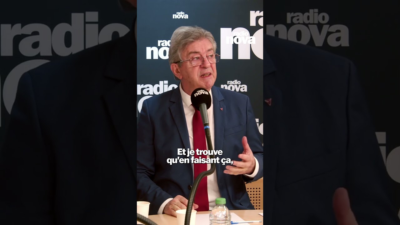 Jean-Luc M&eacute;lenchon pli&eacute; par Glucksmann