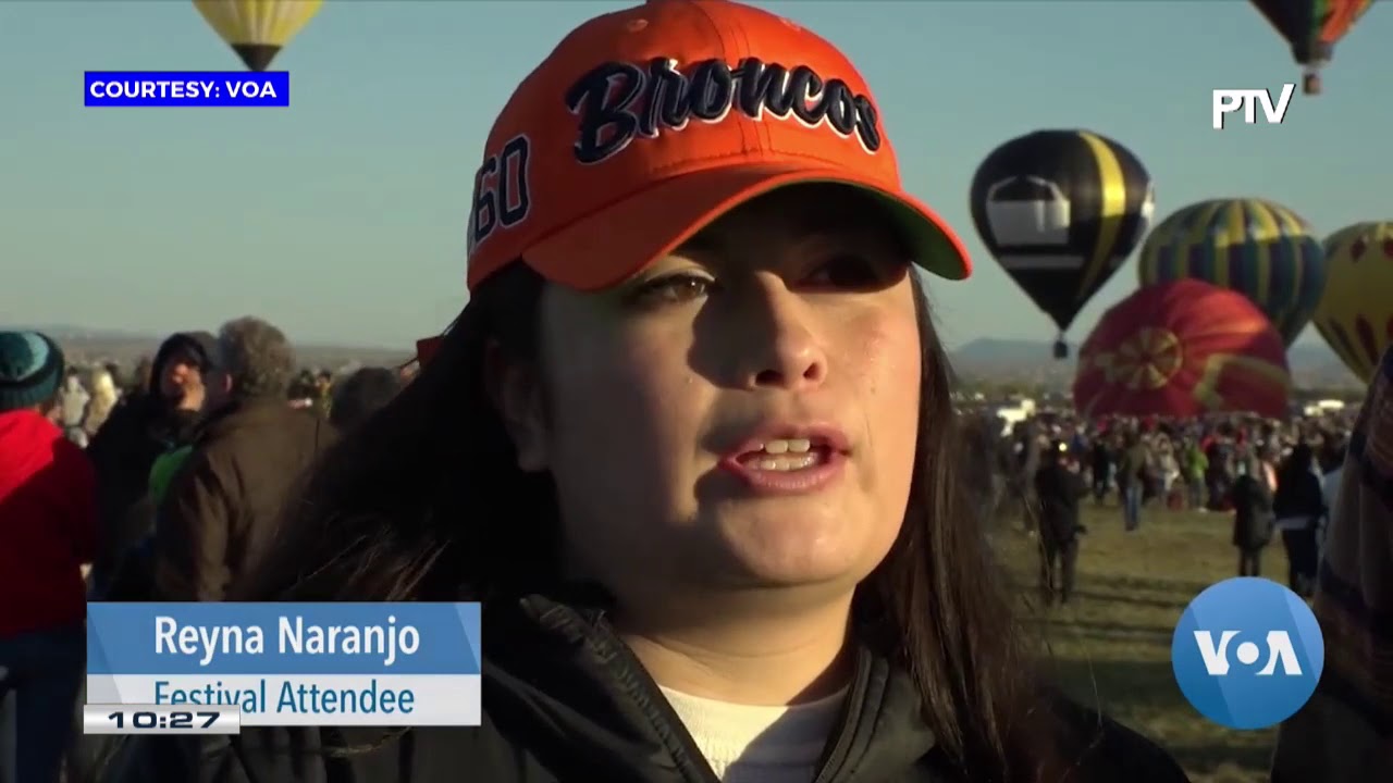 GLOBAL NEWS: Albuquerque Balloon Festival draws massive crowds