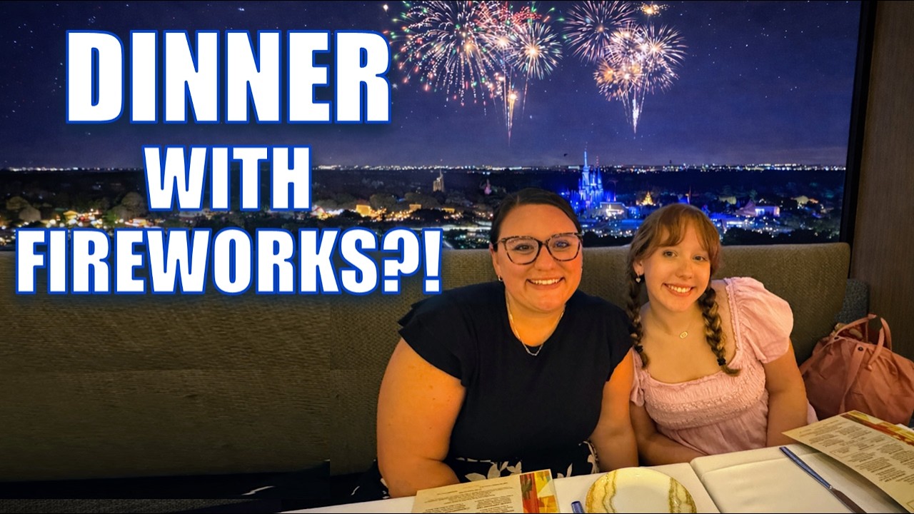 Ужин с фейерверком?! Обзор ресторана California Grill + игра в гольф в Walt Disney World.