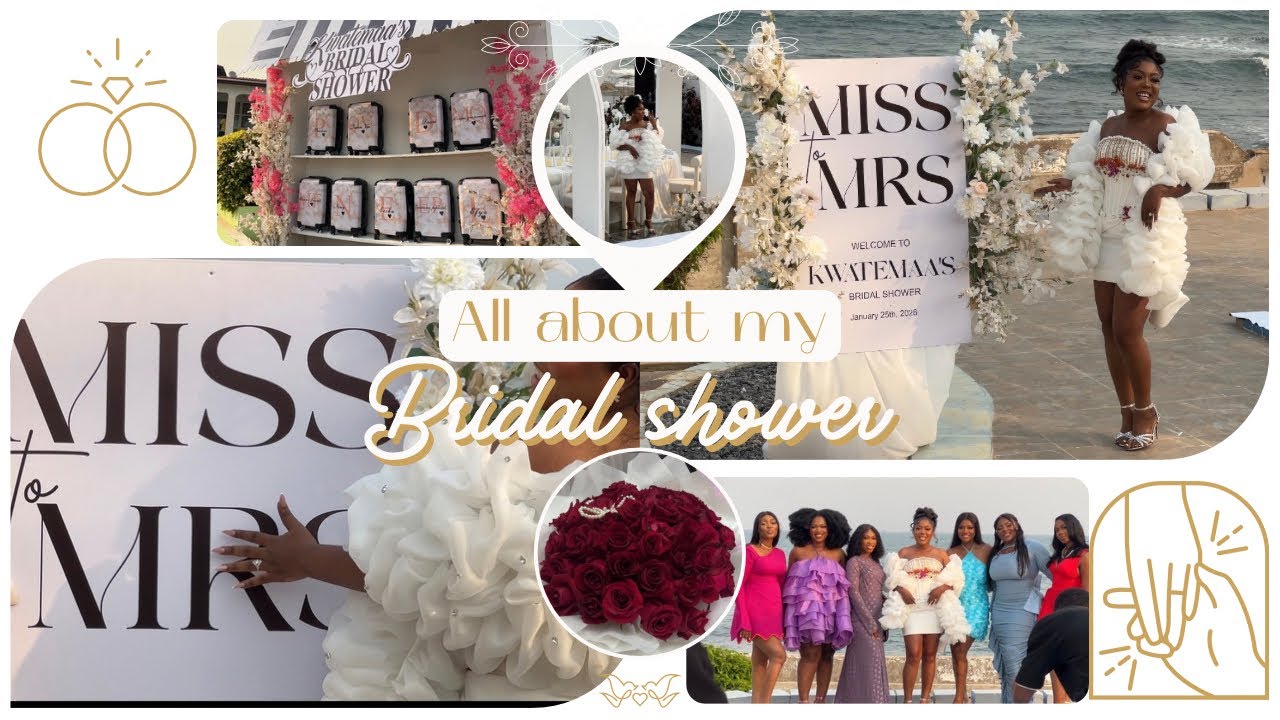 From Miss to Mrs 🤍 | My Bridal Shower Vlog		