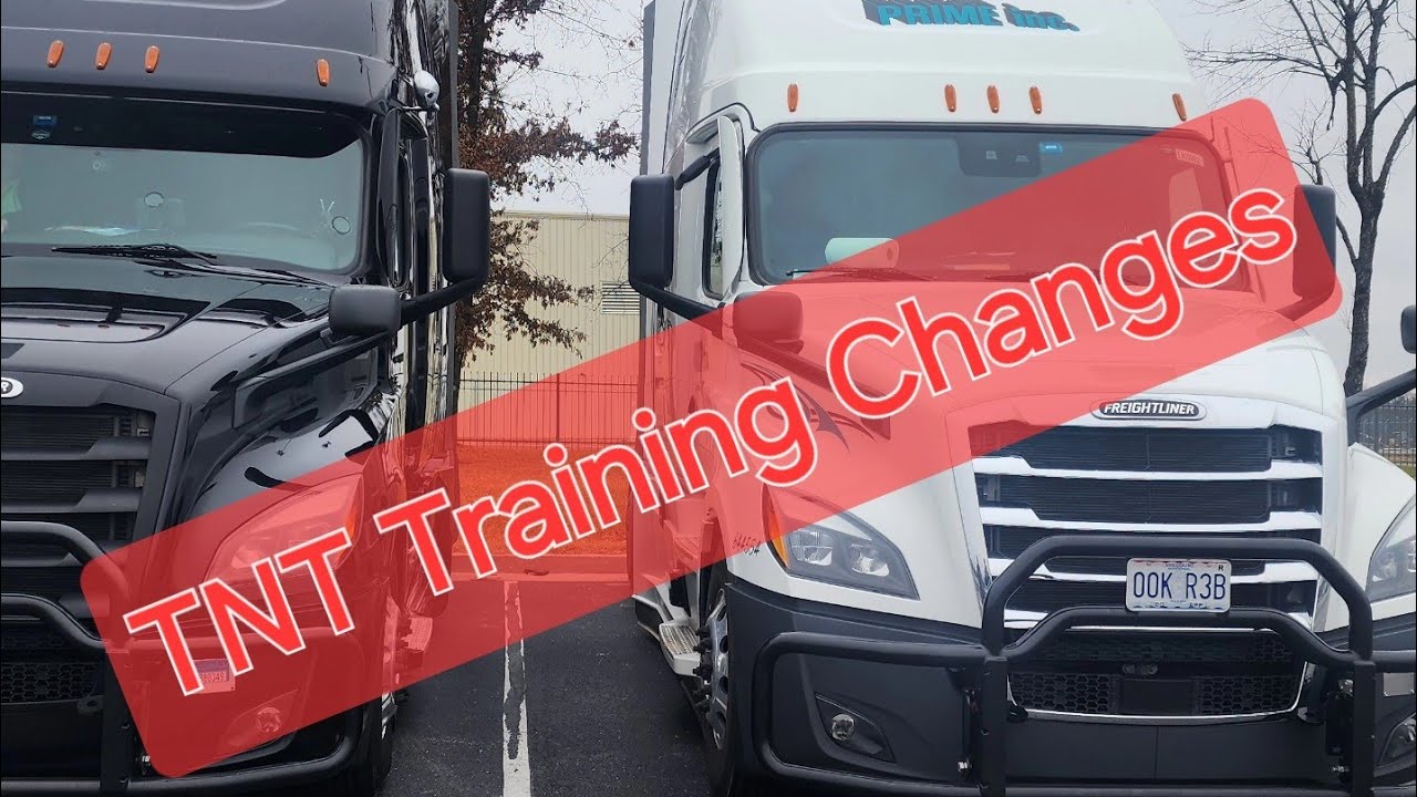 Prime Inc. Just made a minimum of 30k miles TNT training.....