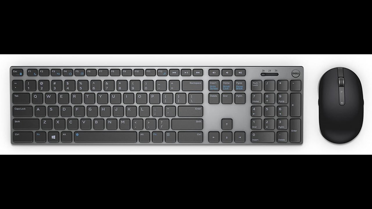 Dell KM717 Keyboard & Mouse Unboxing and Operating