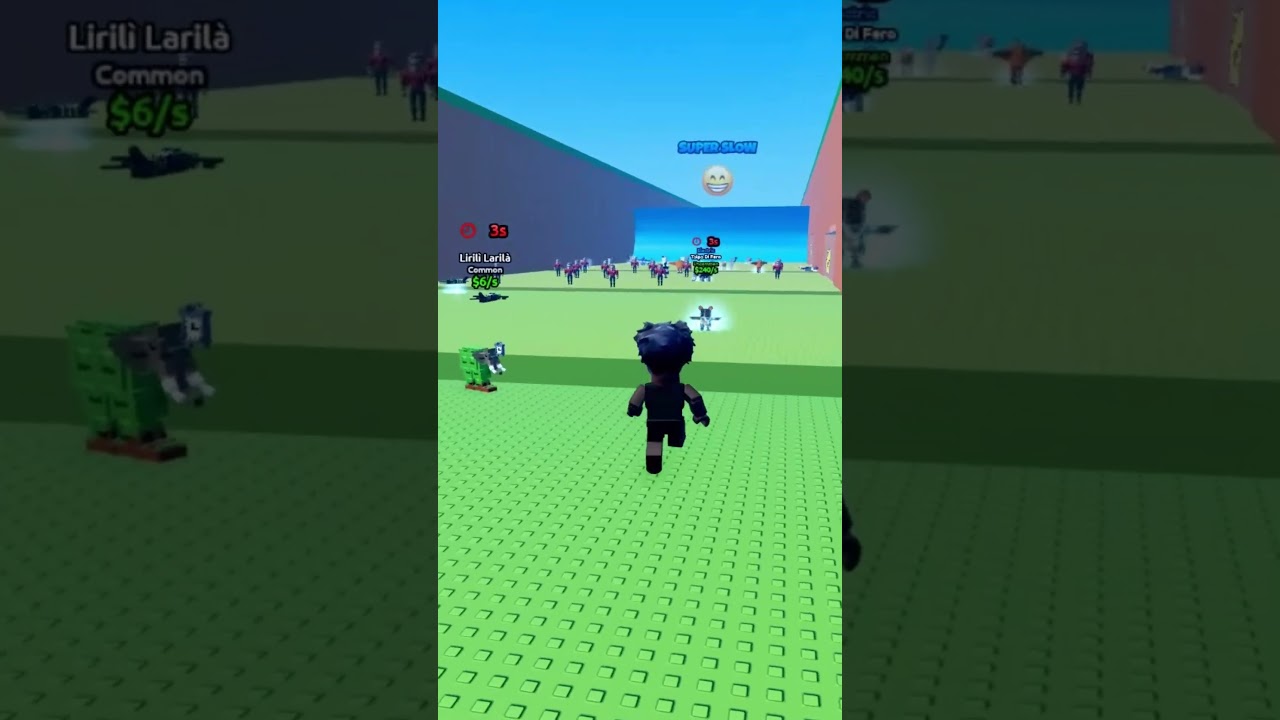 RONALDO FAKE PRANK SPEED 😂 #shrots #roblox #tsunamibrainrot