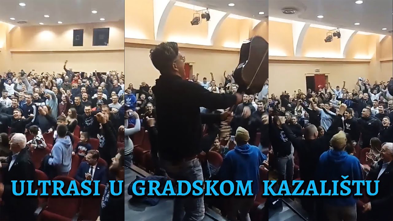 Kazali&scaron;te u Vinkovcima - Ultrasi zapjevali navijačku pjesmu Cibalije