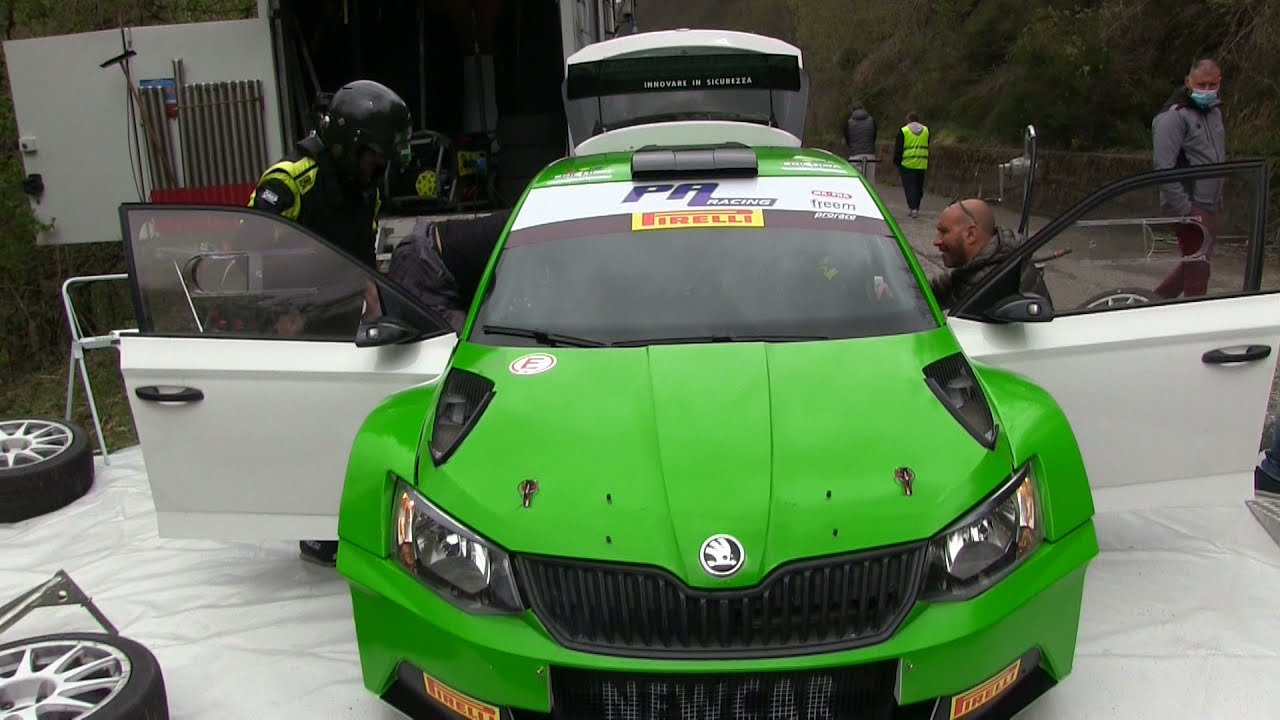 TEST SKODA FABIA R5   ,   Santoni L. - Butelli U.