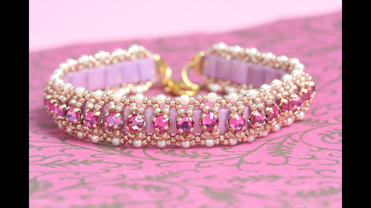 Anyone For Tennis Bracelet -  DIY Beaded Jewelry Making Tutorial