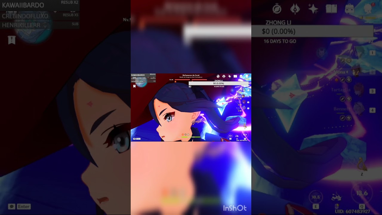 XIAO VS BANDO DE DRAGARTOS #genshinimpact #mihoyo #analise #xiao #xiaorerun #enkanomiya