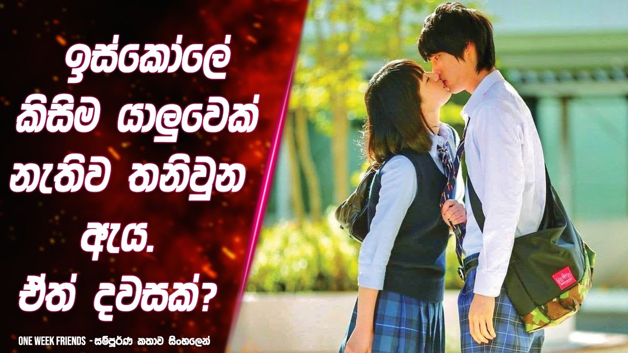 ඉස්කෝලේ කිසිම යාලුවෙක් නැතිව තනිවුන ඇය. ඒත් දවසක්?  | Lokki Recaps | Romance Movie Review Sinhala