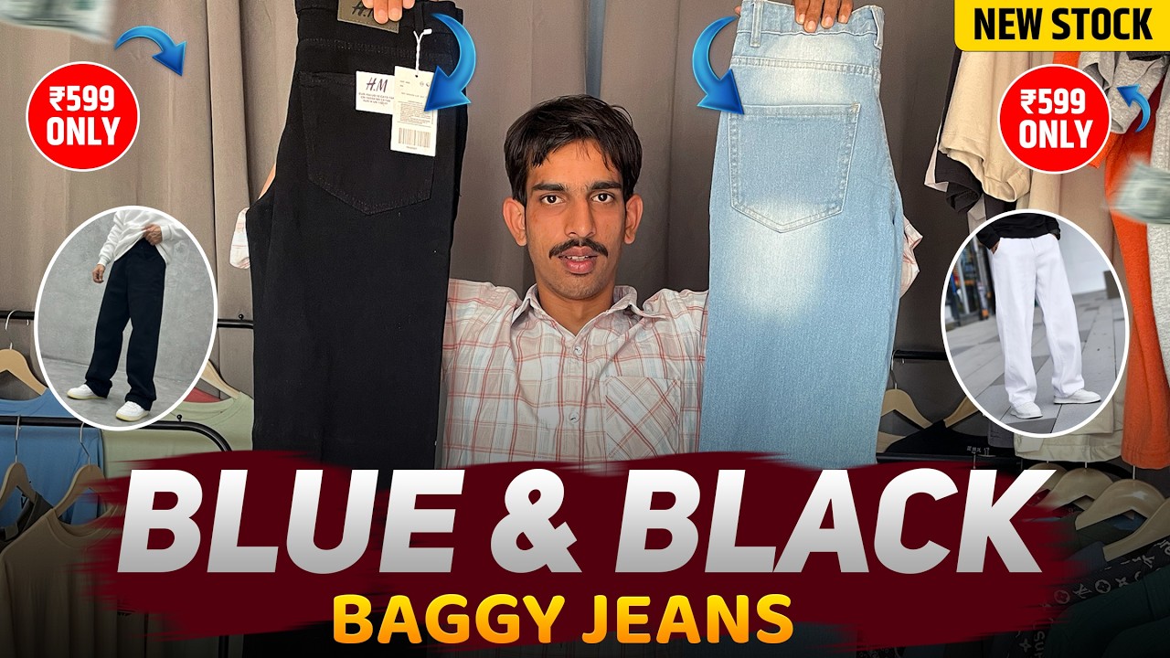 Relaxed Fit Jeans Under budget | Baggy Straight fit jeans relaxed ✨ #mensfashion