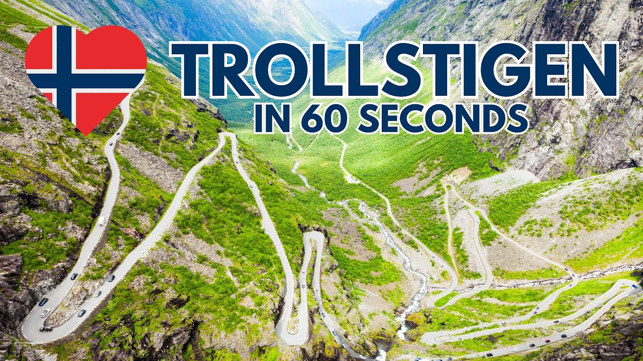 Trollstigen in 60 Seconds: Epic Road Trip in Norway