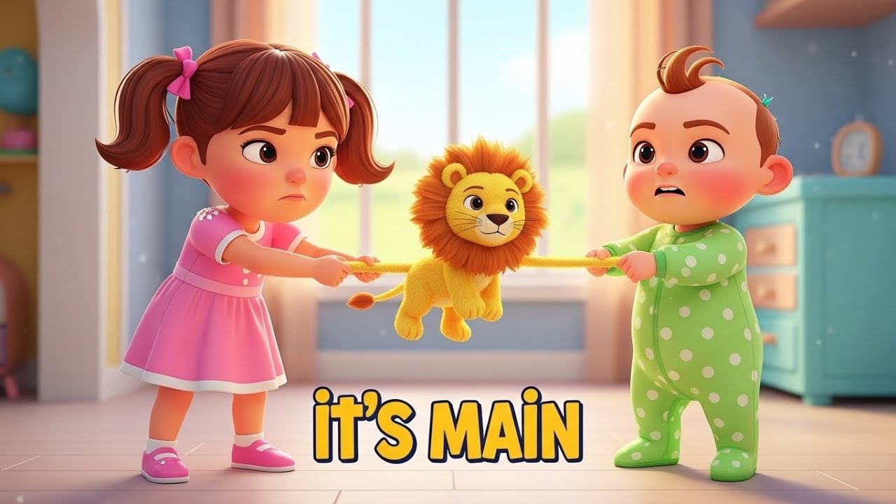 It’s Mine! 🦁🐘 Learning to Share - nursery rhymes for toddlers