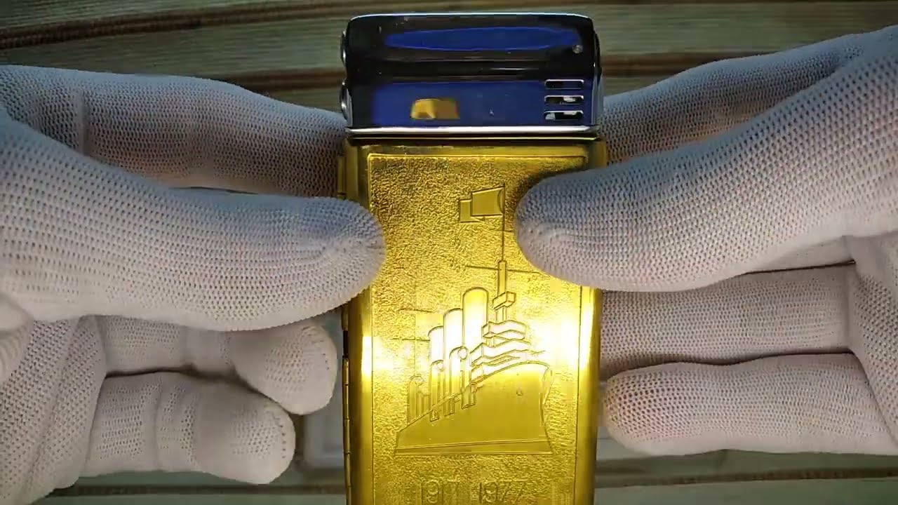 Портсигар СССР,Сигаретница с бензиновой зажигалкой