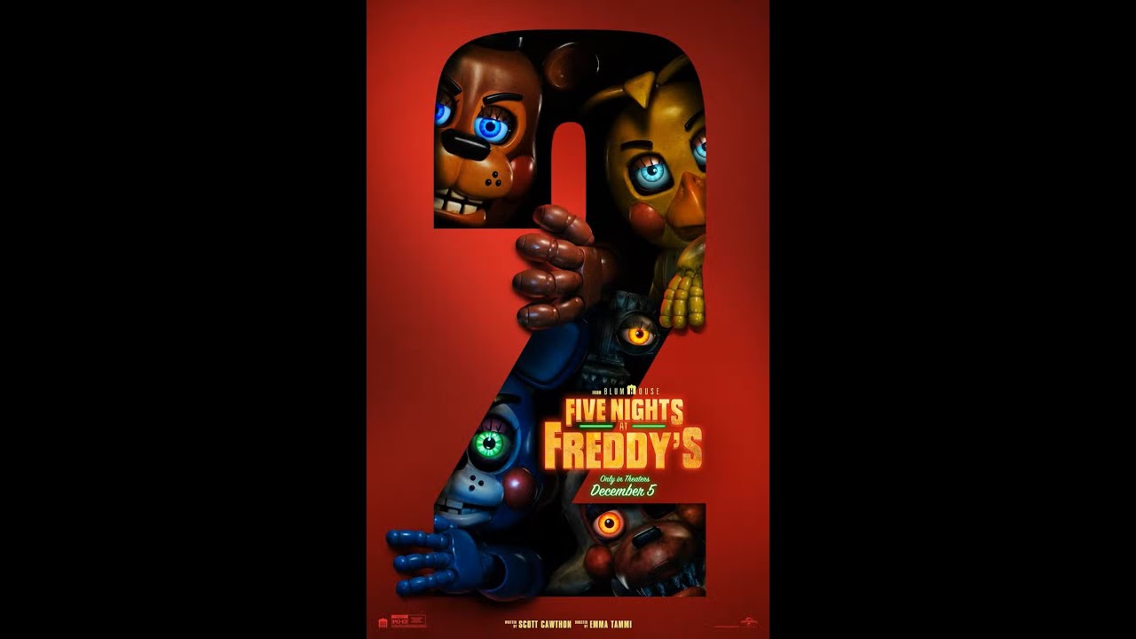 2ND VID FOR THE SECOND MOVIE!!!!(Honest FNAF 2 movie review)