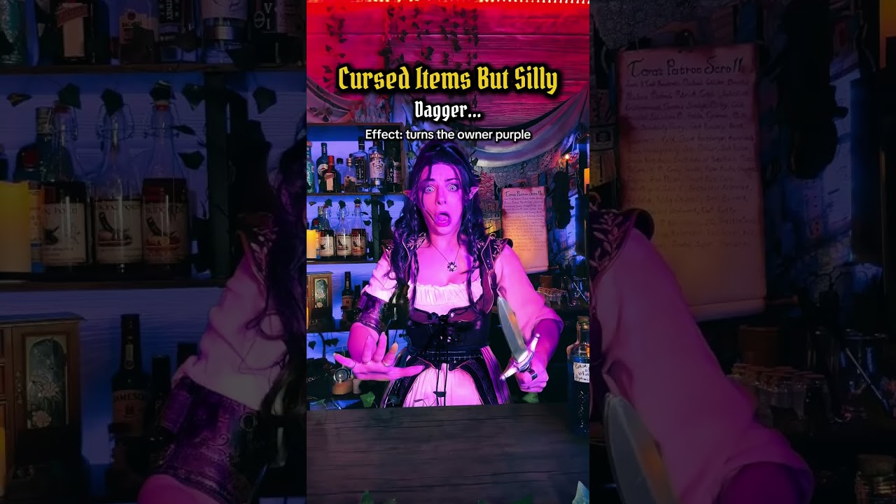 Which item would you try?🫣🍻 Watch the full video about these items: &ldquo;The Bag Of Cursed Items