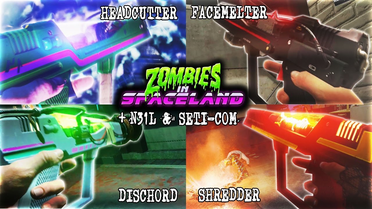 Zombie In Spaceland | N31L, S&eacute;ti-Com, Dischord, Shredder, FaceMelter & HeadCutter