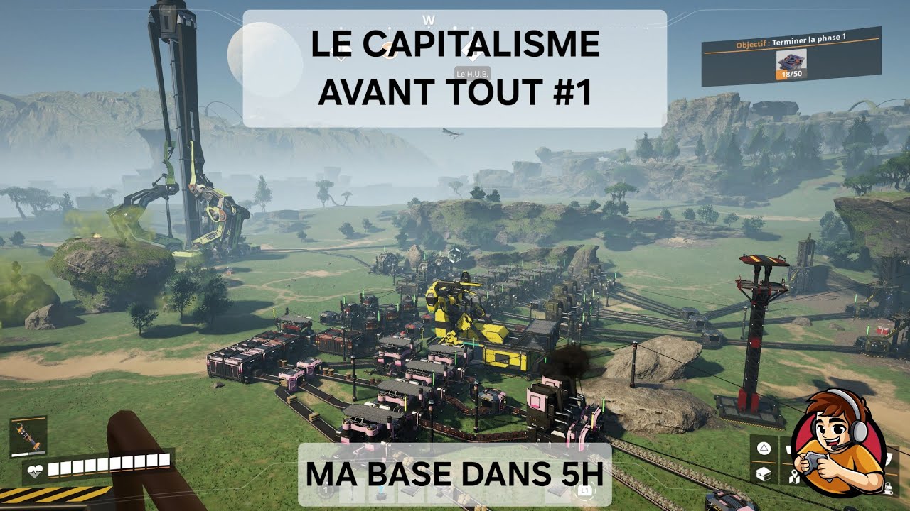 JE FAIS RÉGNER LE CAPITALISME SUR SATISFACTORY ! #1 (ft. Romarickro)