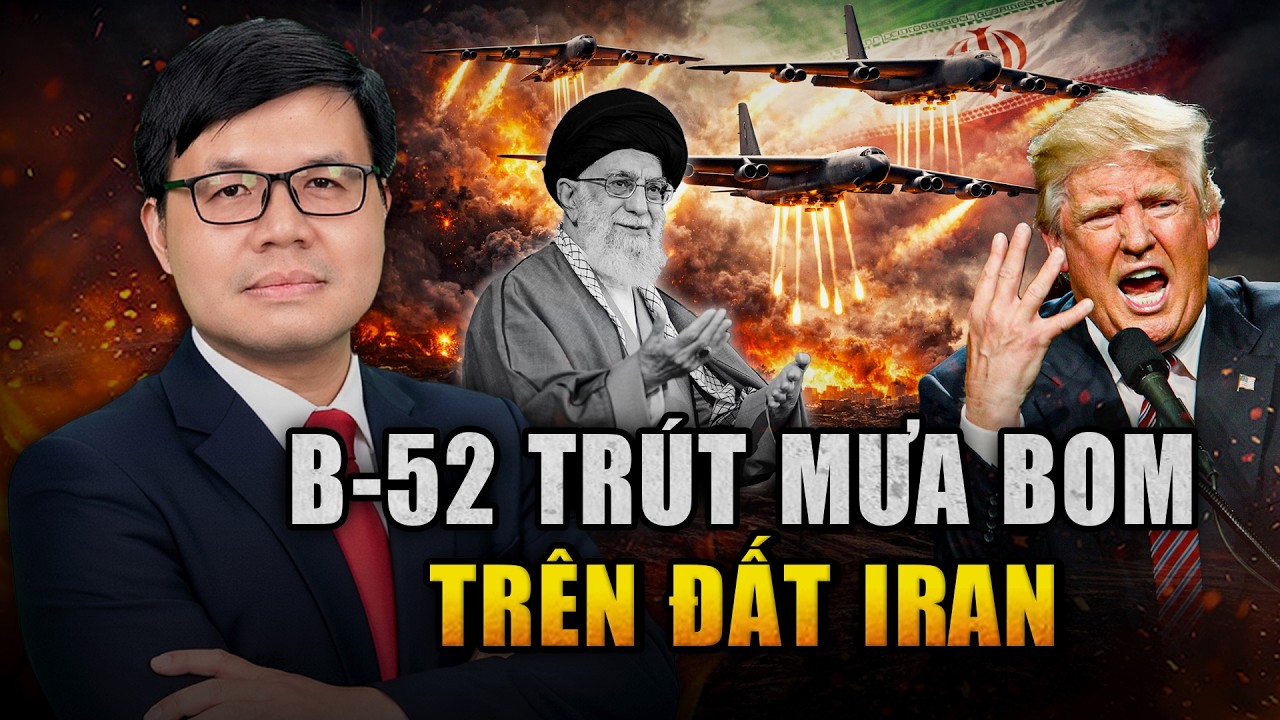 Cơn Thịnh Nộ Kinh Hoàng: B-52 Trút Mưa Bom, 2.000 Mục Tiêu Iran Bị Tấn Công!