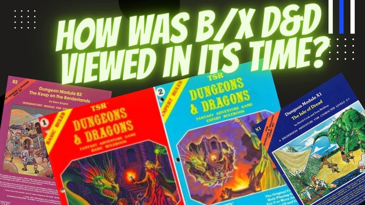 My Experience with B/X #DnD Back in the 1980's