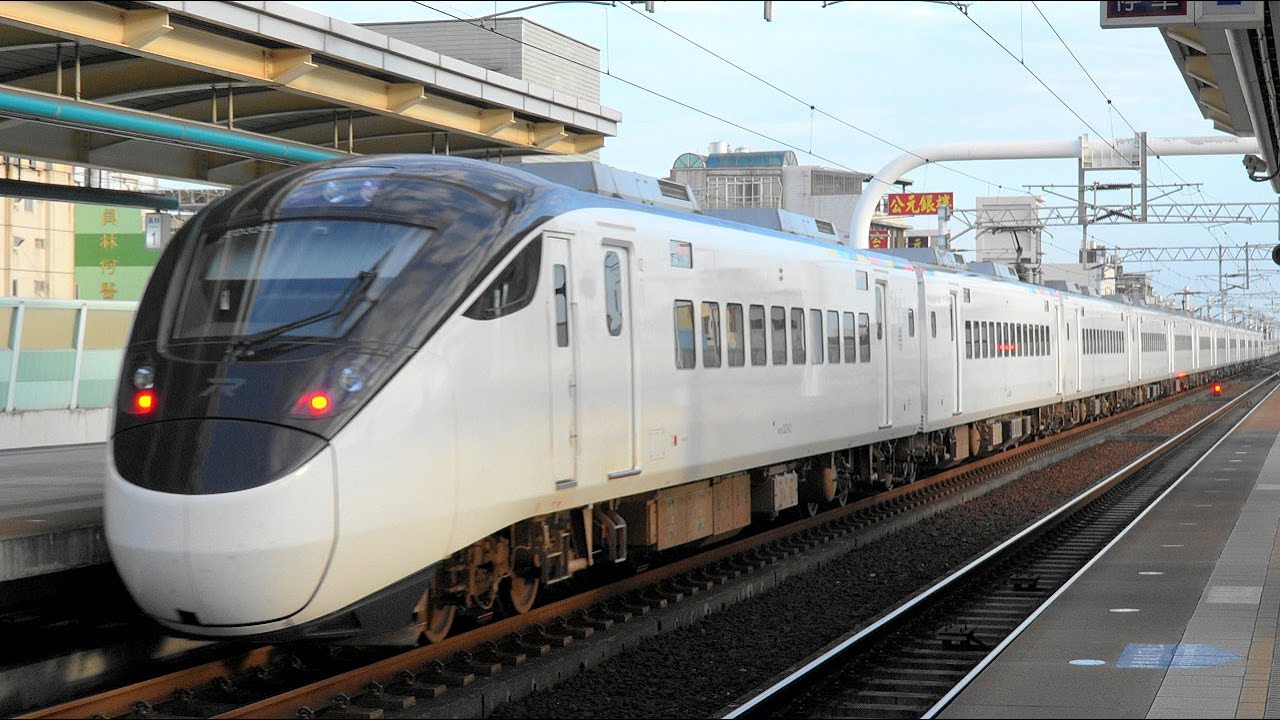【4K60P】【新自強号】台湾鉄路管理局EMU3000型電車(日立ハイブリッドSiC適用-VVVF)到着・発車シーン集+乗車動画(走行音) 桃園駅、彰化駅、員林駅にて 2023.8