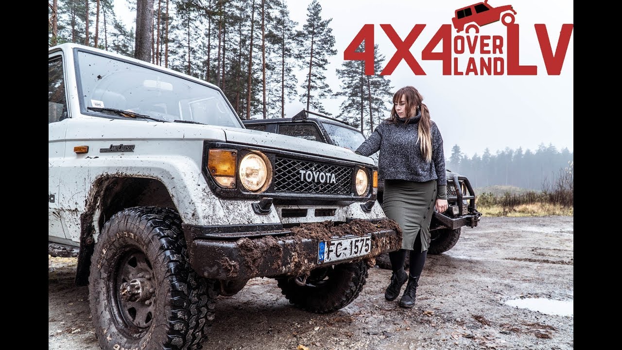 Autumn OFF-ROAD in TOYOTA Land Cruiser  4x4overland.lv