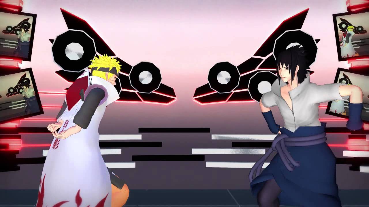 【MMD】ナルトとサスケでScream【NARUTO】