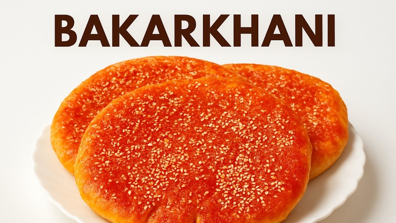 Bakarkhani at Home | Flaky Sweet Bread Recipe | Traditional Style Bakarkhani