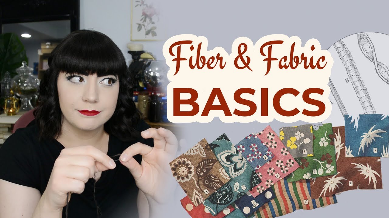 Fiber & Fabric Basics : Textiles 101 for Retro Style Shopping & Sewing