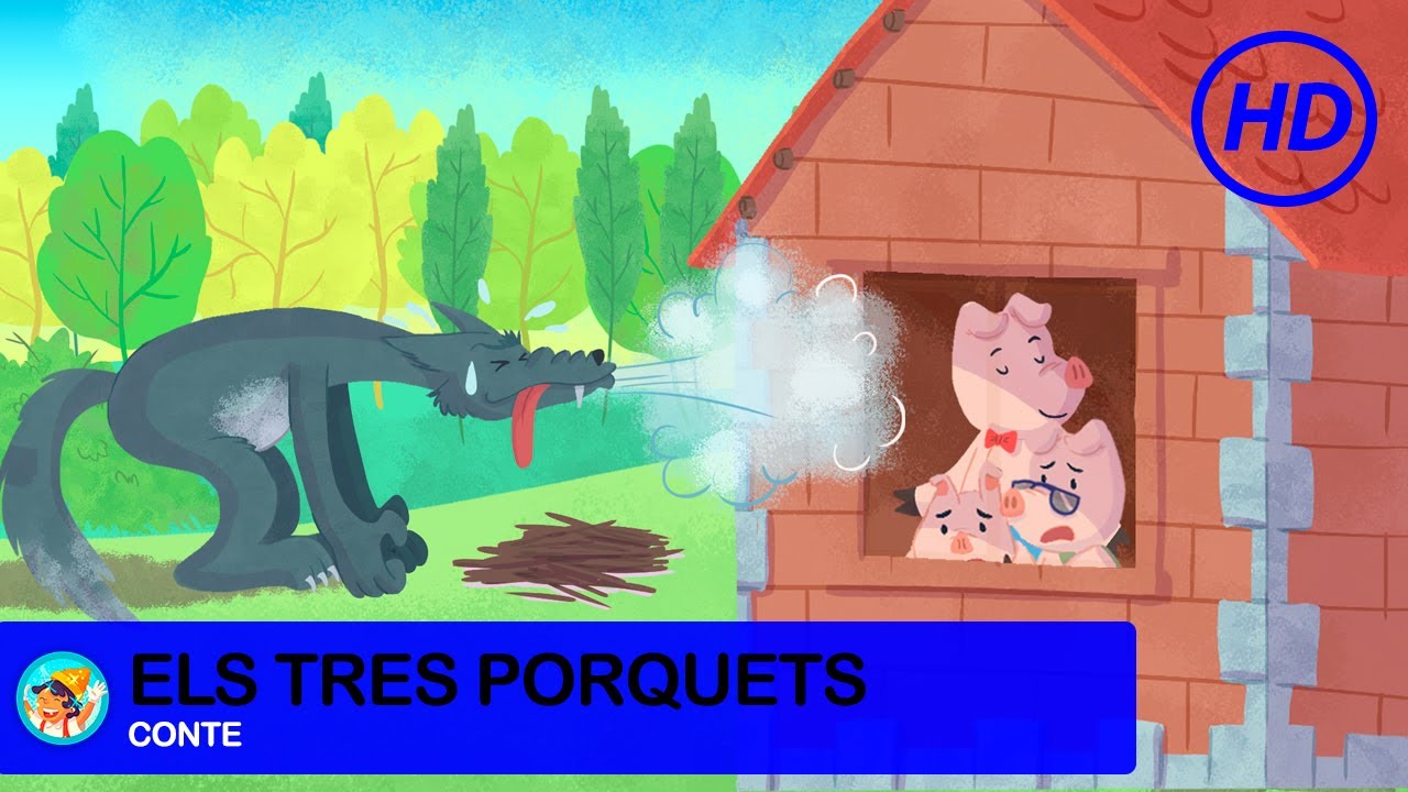 Els Tres Porquets | Contes meravellosos en català