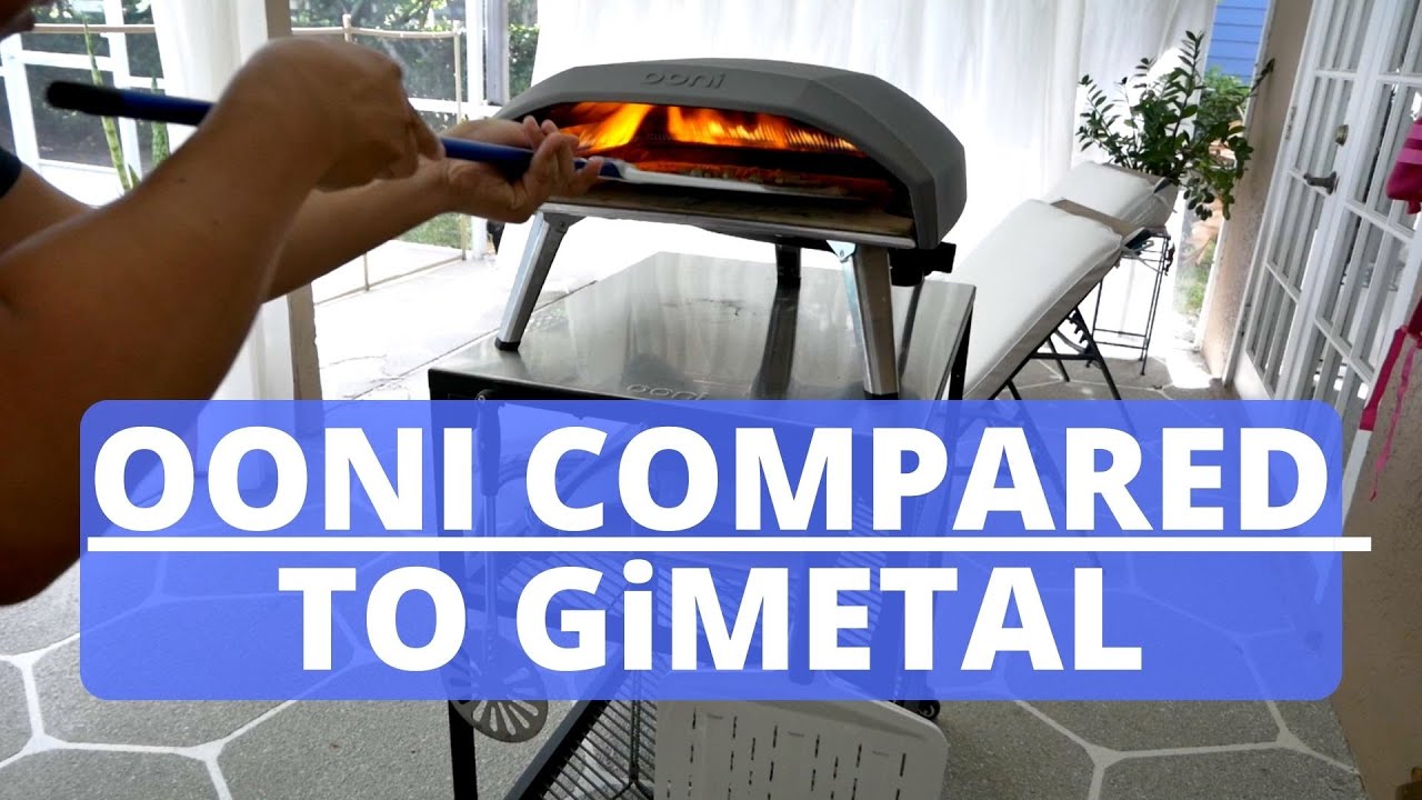 Ooni Koda Pizza Peel Compared to GiMetal's Azzurra Line