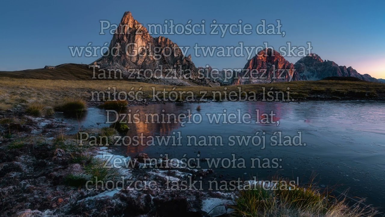 Jak wielka jest miłość Chrystusa - pieśń nr 84 z Naszego Śpiewnika