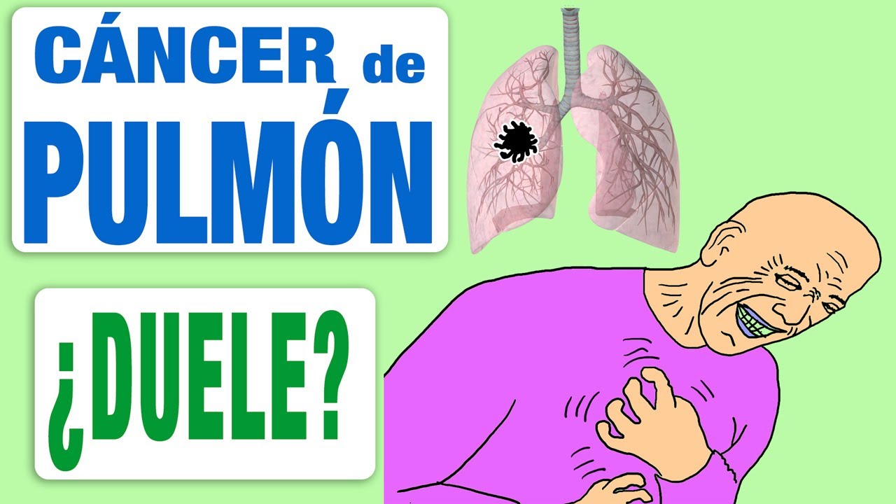 El cáncer de pulmón ¿duele?
