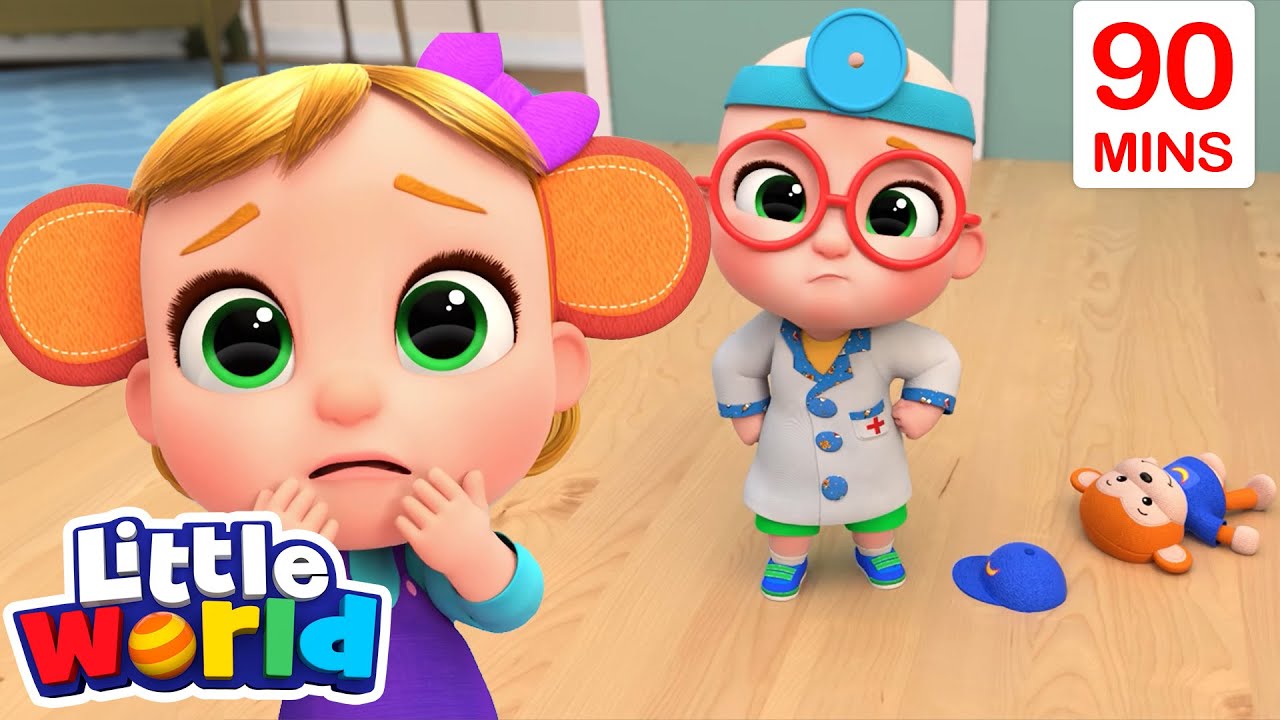 5 Petits Singes Qui Sautent sur le Lit 🐒🎶 Chanson Classique pour Enfants