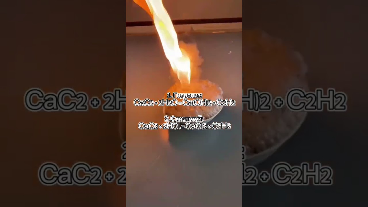 Получение ацетилена ❤️&zwj;🔥