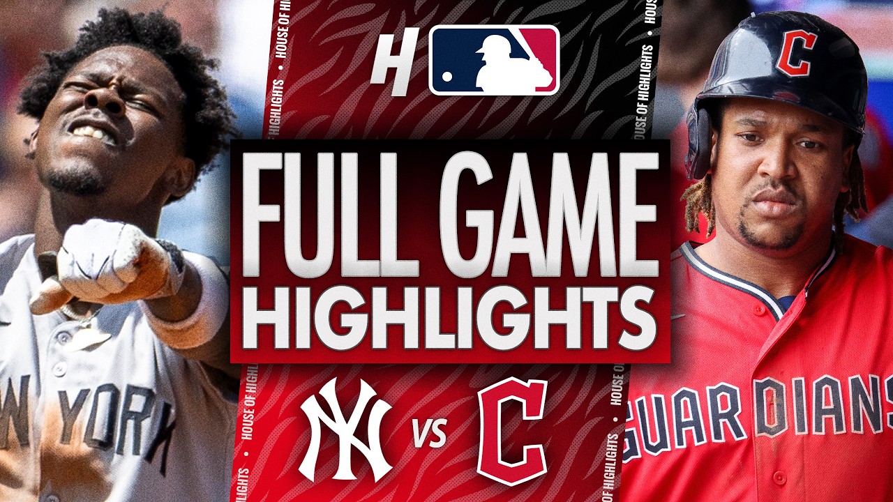 New York Yankees против Cleveland Guardians &mdash; ЛУЧШИЕ МОМЕНТЫ МАТЧА 🔥 10 июня 2026 г. Сезон MLB