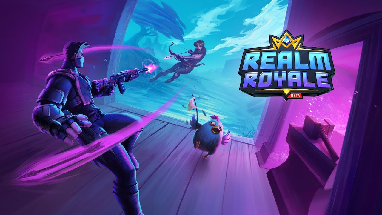 LIVE Now: Realm Royale // PS4 Closed Beta // Paladins Battle Royale // Hi-Rez Studios // Gameplay