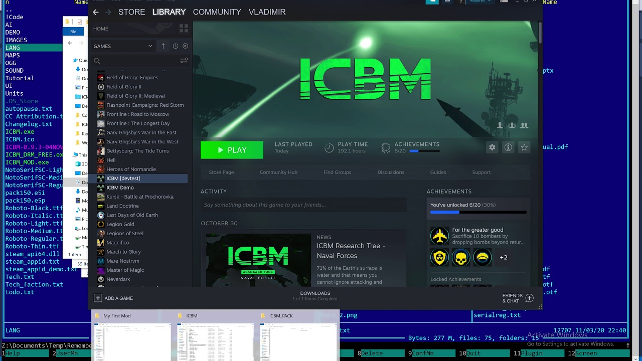ICBM modding #1