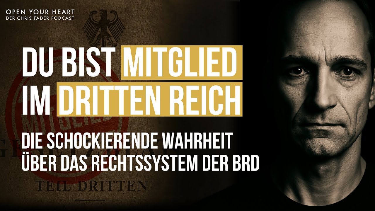 😱 Die SCHOCKIERENDE WAHRHEIT über das Rechtssystem der BRD | EXKLUSIVE CONTENT 🔥 Chris Fader