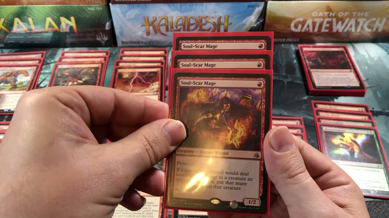 Budget Upgrade of Pioneer Mono Red Burn Challenger Deck To Modern Format Magic the Gathering MTG