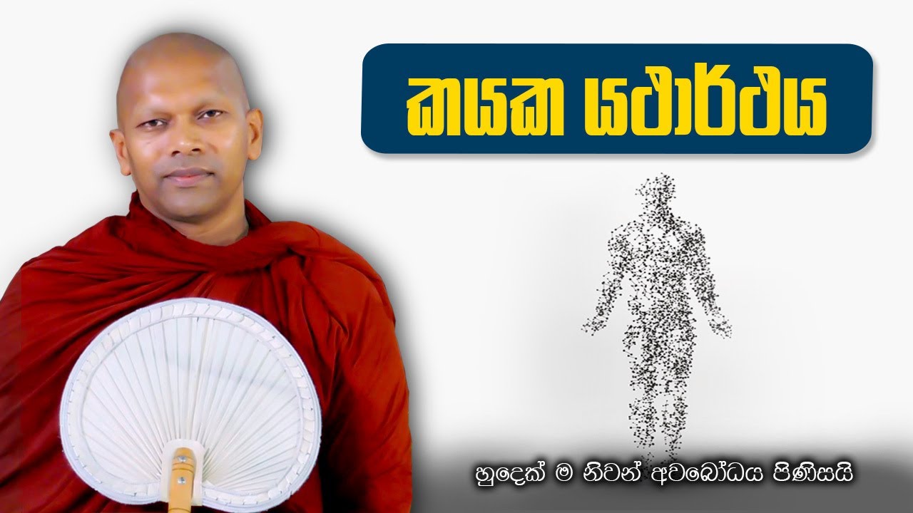 කයක යථාර්ථය | හුදෙක් නිවන් අවබෝධය සඳහා පමණි