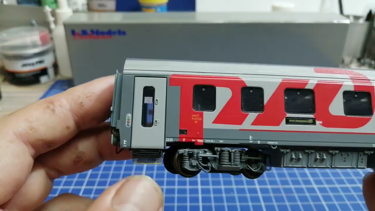 Обзор вагона RIC РЖД  от L. S. MODELS
